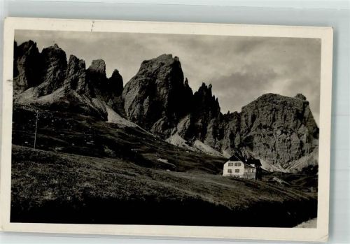 St. Ulrich in Gröden Hüttenstempel Rifugio Passo Ferrara Ort lt. Stempel