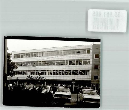 Rastatt Kaufhaus Schneider Foto Original aus Archiv eines Ansichtskartenverlags Ort handschriftlich