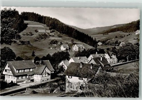 72270 W7292 Obertal , Kr Freudenstadt - Gasthaus Pension zum Schwanen