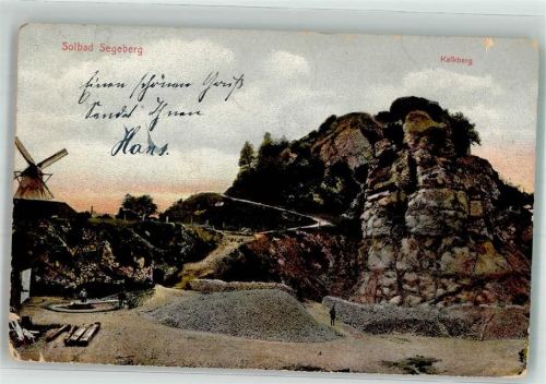 Bad Segeberg 1908 Kalkberg