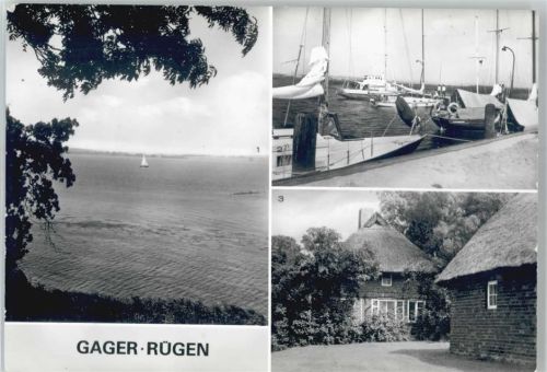 Gager Hagesche Wiek, Hafen, Ortsansicht