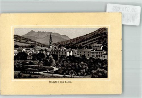 Allevard Lithographie um 1890