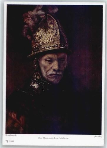 Berlin, unsortiert sign. Rembrandt Goldhelm AKU1