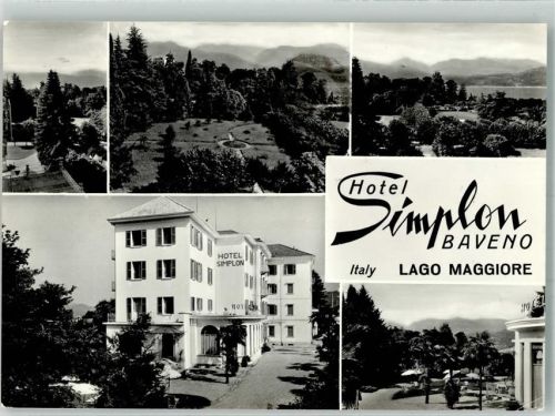 Baveno 1960 Hotel Simplon