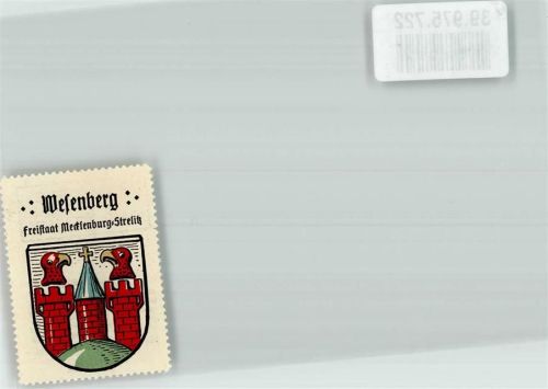Wesenberg Wappenmarke Kaffee Hag