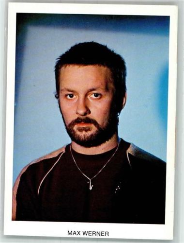 Portrait des Musikers Max Werner Foto AK