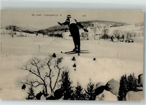 Skispringer in Lyndonville USA
