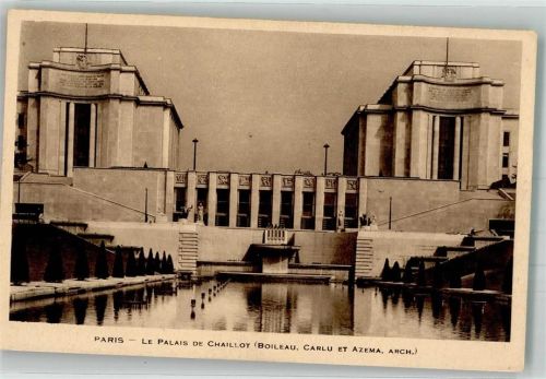 Paris Der Palast v. Chaillot in Trocadero