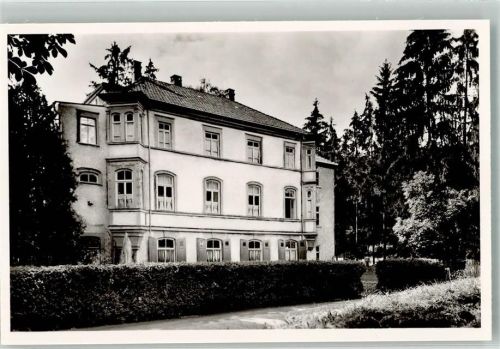 72401 W7452 Bad Imnau Foto AK Sanatorium Kindererholungsheim