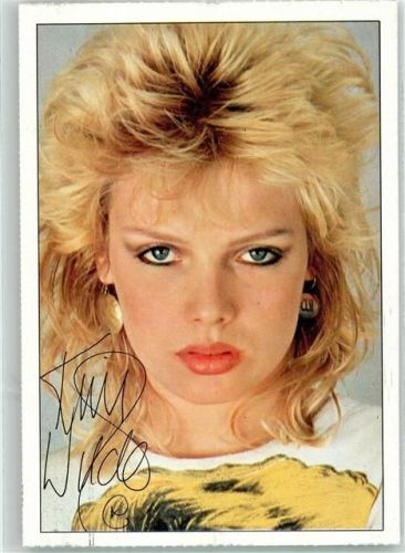 Portrait von Kim Wilde BRAVO-Autogrammkarte