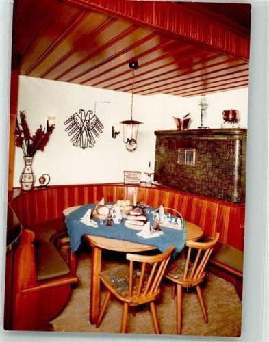 Untermünstertal Gasthaus Adler-Stube Gaststube Foto Original aus Archiv eines Ansichtskartenverlags Ort handschriftlich