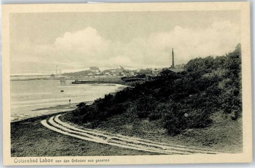 24235 W2304 Laboe - Ostseebad Laboe von der Gründen aus gesehen
