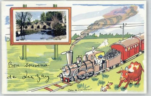 Luzay Leporello, Eisenbahn, Brücke