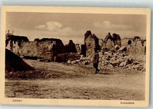 Cerny 1916 Zucker- Fabrik Feldpost WK I Bayer.Res.Inf.Rgt. 2 9, Komp.