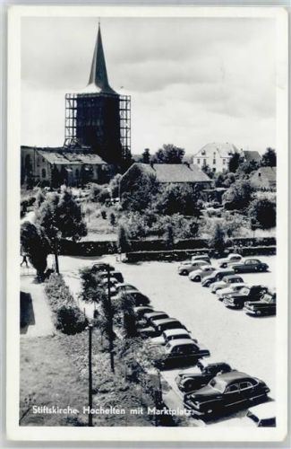 Elten-Berg - Stiftskirche in Renovierung