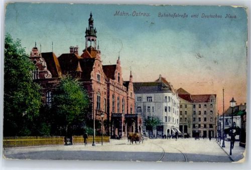Ostrava Bahnhofstraße, Deutsches Haus