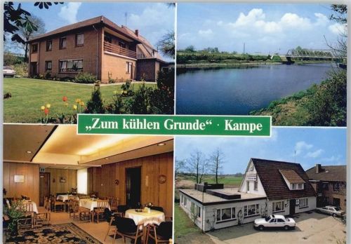26169 W2908 Kampe , Oldb - Hotel-Restaurant Zum kühlen Grunde