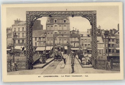 Cherbourg-Octeville Brücke Tournant