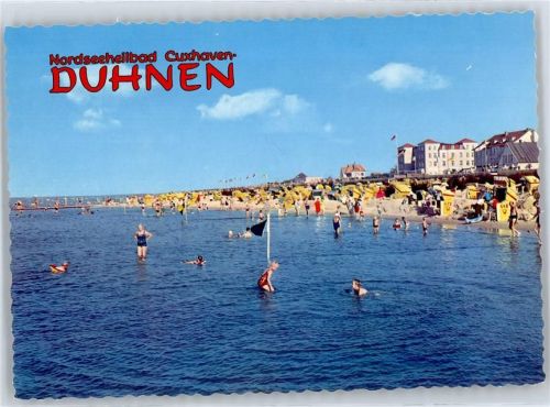 27472 W2190 Duhnen - Strandleben
