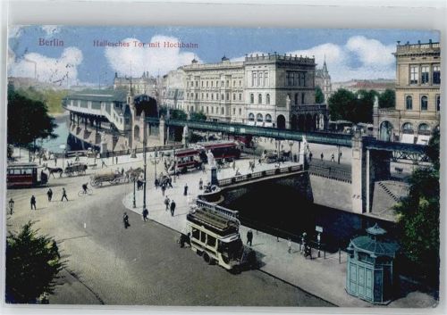 Kreuzberg Hallesch Tor , Strassenbahn