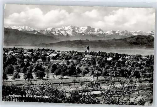 Kressbronn Blick zu den Österreichischen Alpen