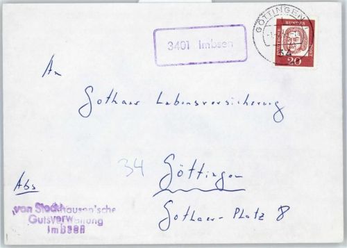 Imbsen Landpoststempel