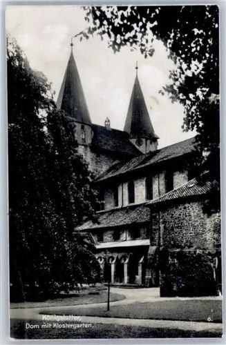 38154 W3308 Königslutter am Elm - Dom mit Klostergarten