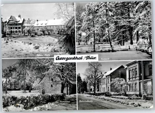 Georgenthal Fabian-Platz, Kurpark, Bahnhofstraße, Kornhaus