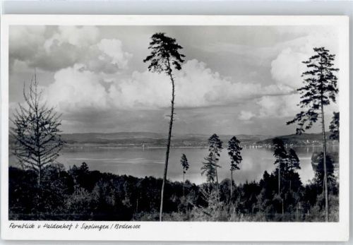 Sipplingen Blick vom Höhengasthof, Pension Haldenhof auf Bodensee