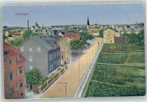 45525 W4320 Hattingen , Ruhr - Teilansicht