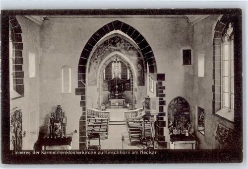 Hirschhorn Inneres der Karmelitenklosterkirche