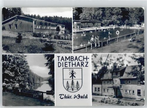 99897 O5809 Tambach-Dietharz , Thüringer Wald - Schwimmbad
