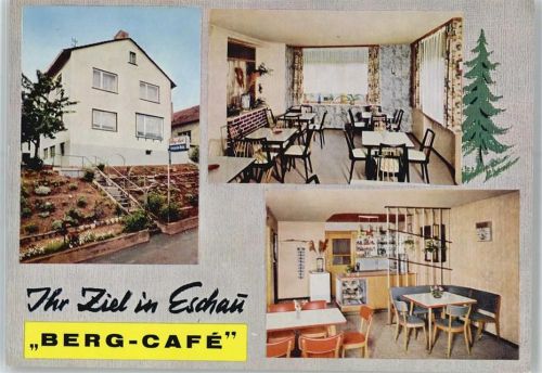 63863 W8751 Eschau , Unterfr - Pension Berg-Café