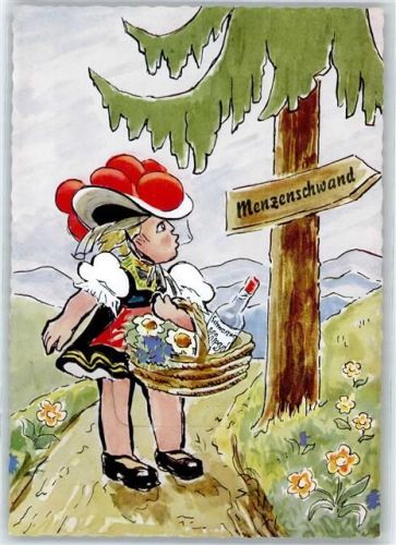 Menzenschwand Leporello, Trachten