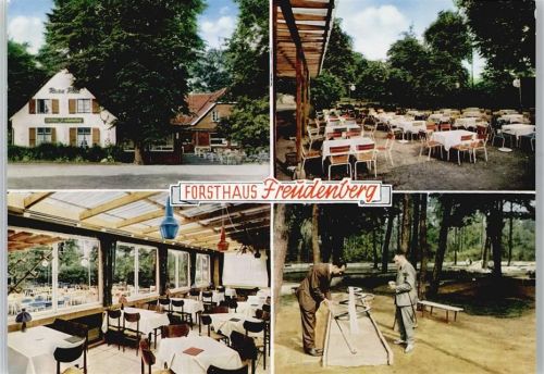Altschermbeck Konditorei, Restaurant Forsthaus Freudenberg, Kleingolfplatz