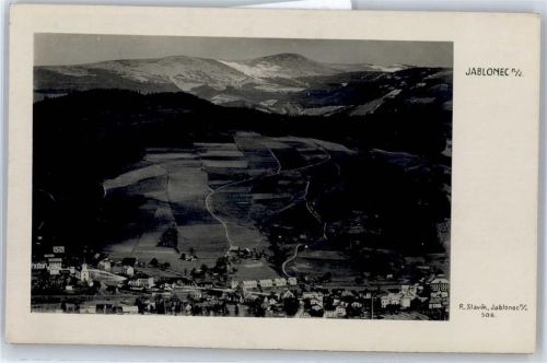 Jablonec n. Nisou Fliegeraufnahme