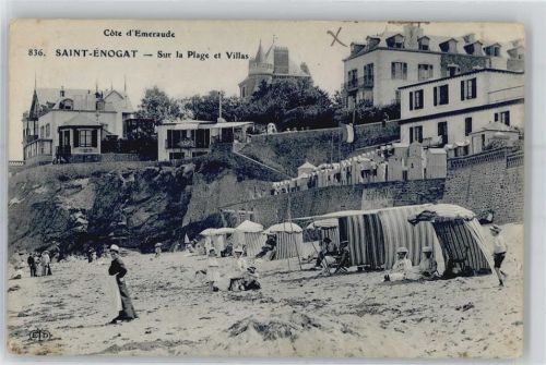 35800 Dinard - Sur la Plage et Villas, Strand