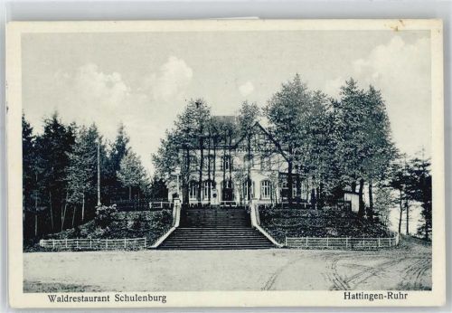 45525 W4320 Hattingen , Ruhr - Waldrestaurant "Schulenburg"