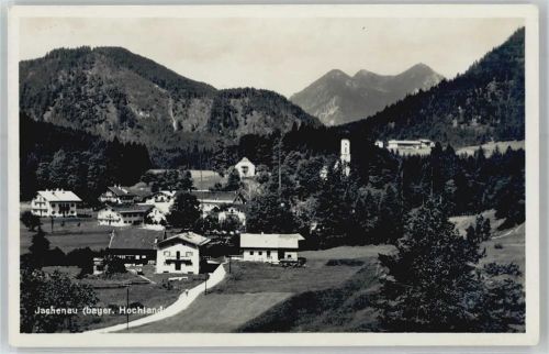 83676 W8171 Jachenau - Ort mit Bergen