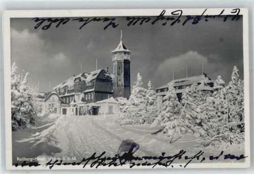 Klinovec Keilberghotel, Winter-Karte