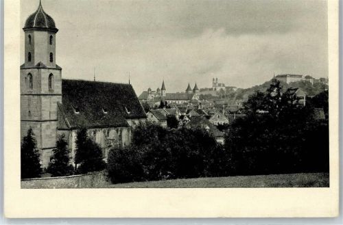 Ellwangen Kirche, Teilansicht