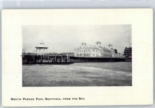 Southsea South Parade Pier, from the sea