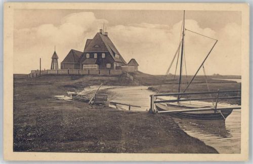 25859 W2251 Hooge , Hallig - Kirchwarft