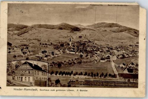 Nieder-Ramstadt Gasthaus zum goldenen Löwen