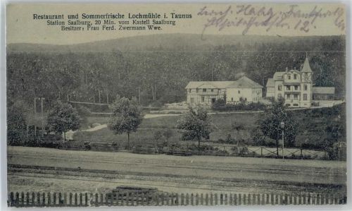 Saalburg Restaurant "Sommerfrische" und Lochmühle