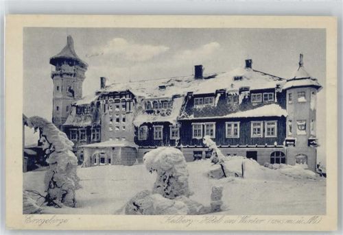 Klinovec Hotel im Winter
