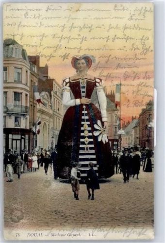 59500 Douai - Madame Gayant