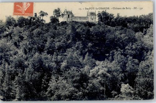 Sainte-Foy-la-Grande Burg Schloss