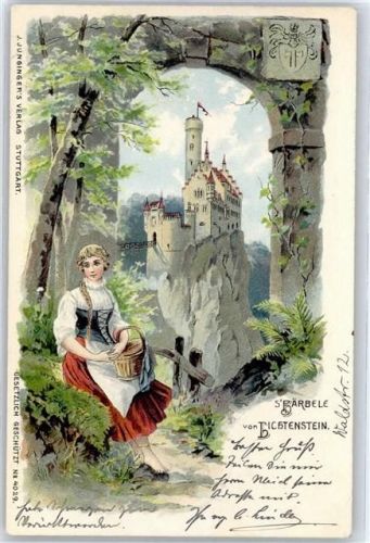 Lichtenstein 1904 Das Bärbele von Lichtenstein