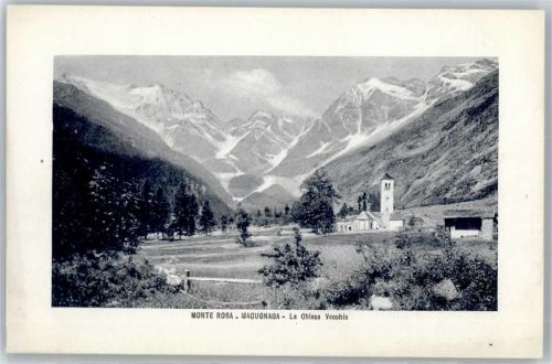 Macugnaga Kirche, Monte Rosa